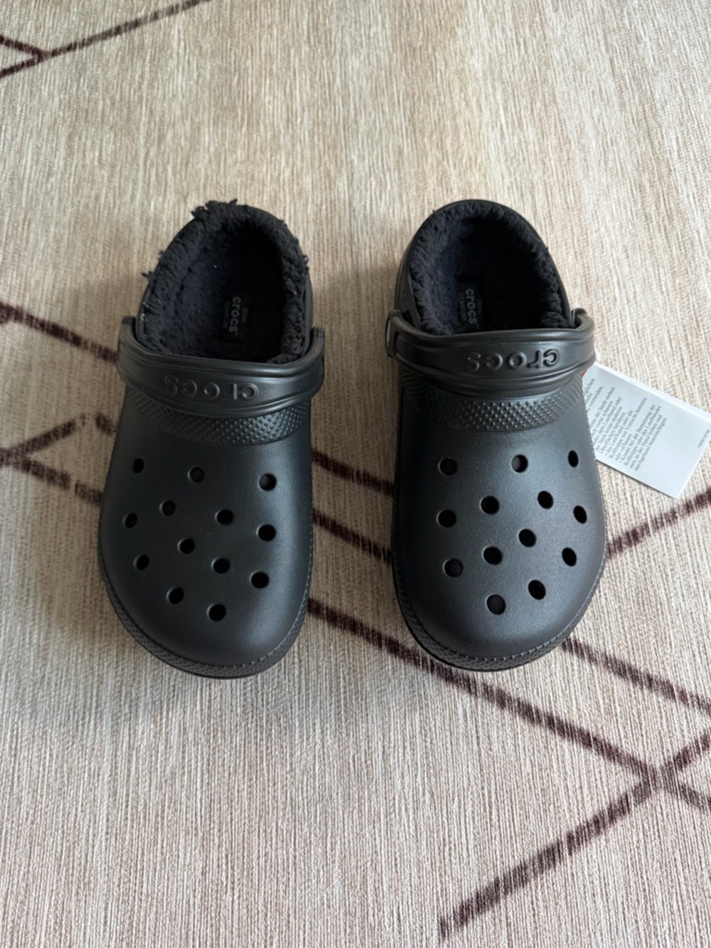 CROCS Classic Lined Clog in Black